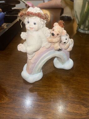 1997 Dreamsicles “Over the Rainbow” Signed Angel Figurine Cast Art